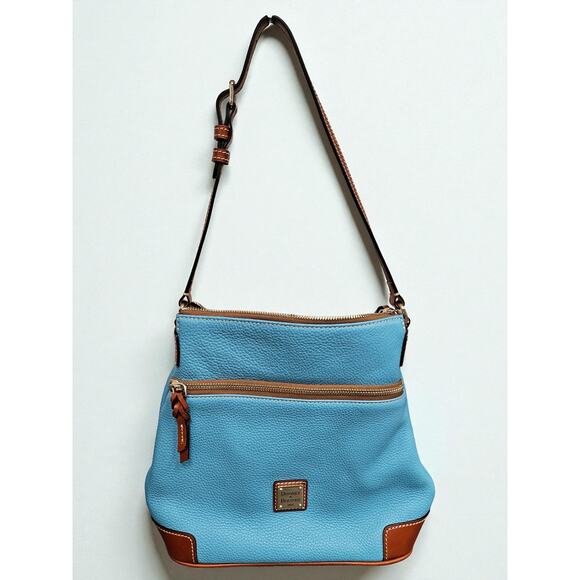 Dooney & Bourke Pebbled Leather Crossbody Shoulder Bag - Picture 6 of 6